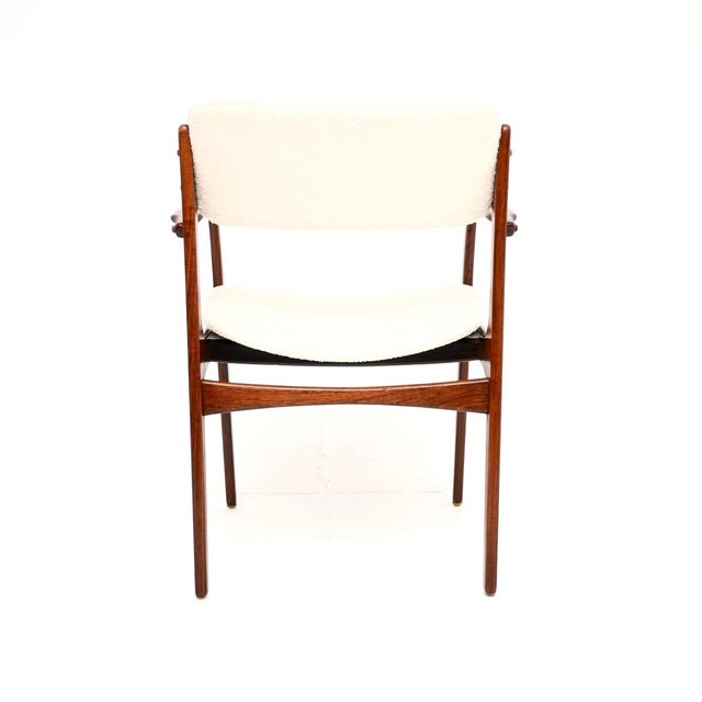 1960s Vintage Danish Desk Chair by Erik Buch for Oddense Maskinsnedkeri, 1960s For Sale - Image 5 of 11