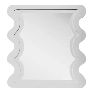 Fleur Home Carnival Mystic Rectangle Mirror in Graytint, 24x36