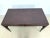 Late 20th Century Eric Brand for Mulholland Brothers Leather Top Campaign Writing Desk For Sale - Image 4 of 12