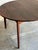 Danish Mid Century Modern Round Rosewood Dining Table Scandinavian Modern For Sale - Image 4 of 7