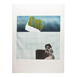 Artist’s Proof Mezzotint and Color Etching by Wolfgang Gafgen
