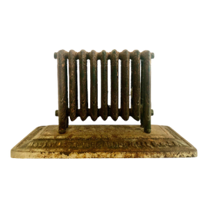 Early 20th-Century German Salesman’s Sample of an Iron Radiator
