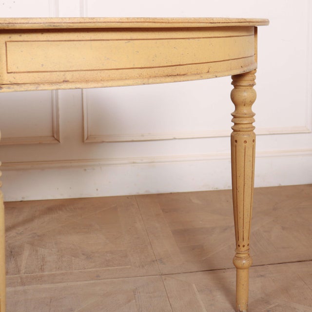 Swedish Painted Console Tables, Set of 2 For Sale - Image 5 of 10