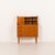 Brown Danish Modern Teak Secretaire with Brass Details and Hidden Vanity, 1960s For Sale - Image 8 of 18
