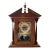 Jauch West Germany Mahogany Mantle Clock- Circa 1970-1980 For Sale