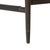 Slim and sculptural. Angular framing features a mix of bronze-finished metal and solid rubberwood, for a forward-thinking...