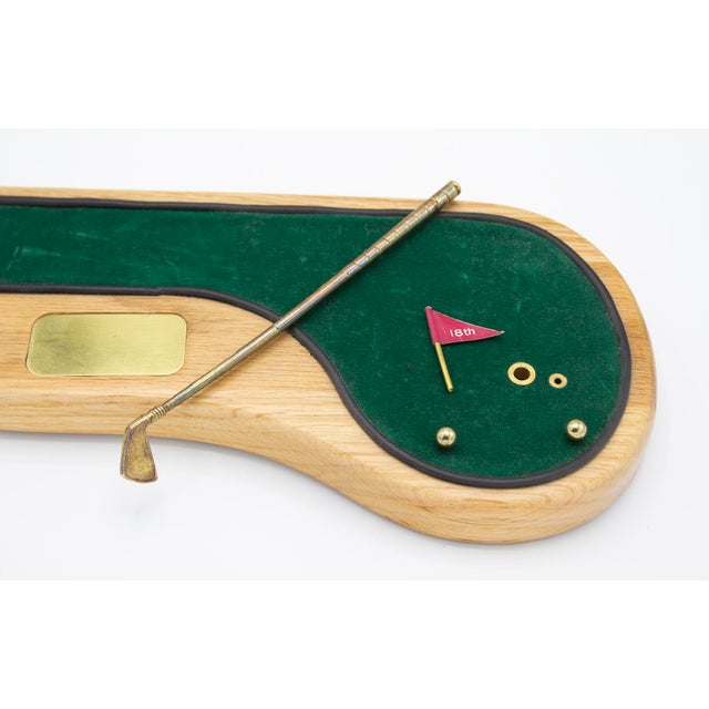 Novelty Desktop Golf Set Putting Green Chairish