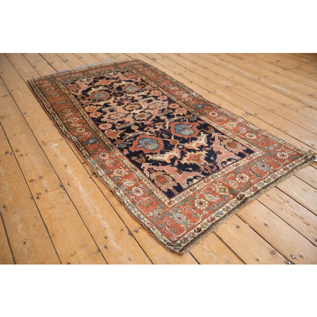 Traditional Antique Kurdish Rug - 3'4" X 6'6" For Sale - Image 3 of 11