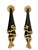 Add a touch of Hollywood Regency glamour with this striking pair of vintage Dorothy Draper–style wall brackets, designed...