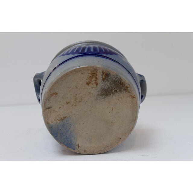 19th Century German Stoneware Five Liter Crock, 1890s For Sale - Image 4 of 12