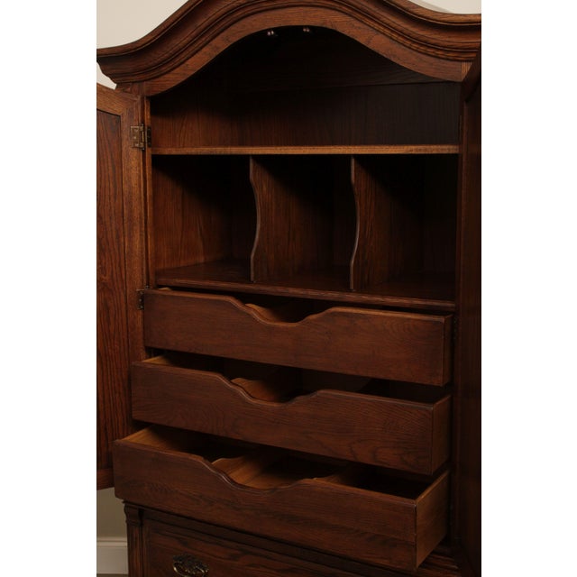 Ethan Allen Royal Charter Oak Bedroom Armoire Chairish