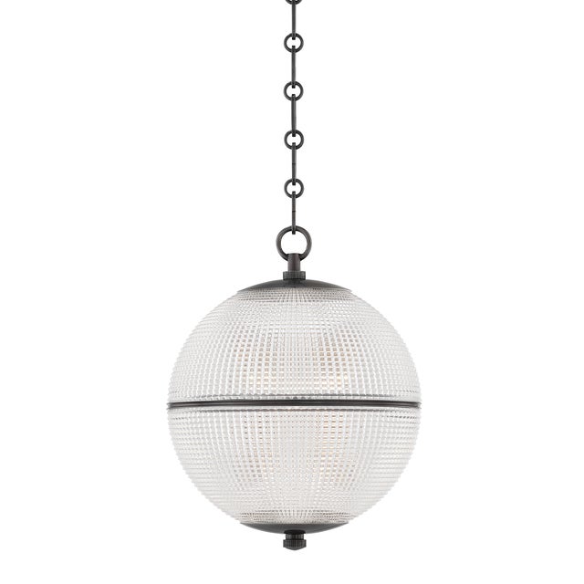 Designed by Mark D. Sikes for Hudson Valley Lighting Width/Diameter: 13.00" Height: 16.75" Backplate/Canopy/Base: 6.25"...