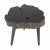 Handmade from one single slab of wood, the top of this organic accent table is hand selected, cut, and polished. Finished...