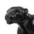Art Deco French Panther Sculpture in Black Lacquered Plaster, 1920s For Sale - Image 10 of 18