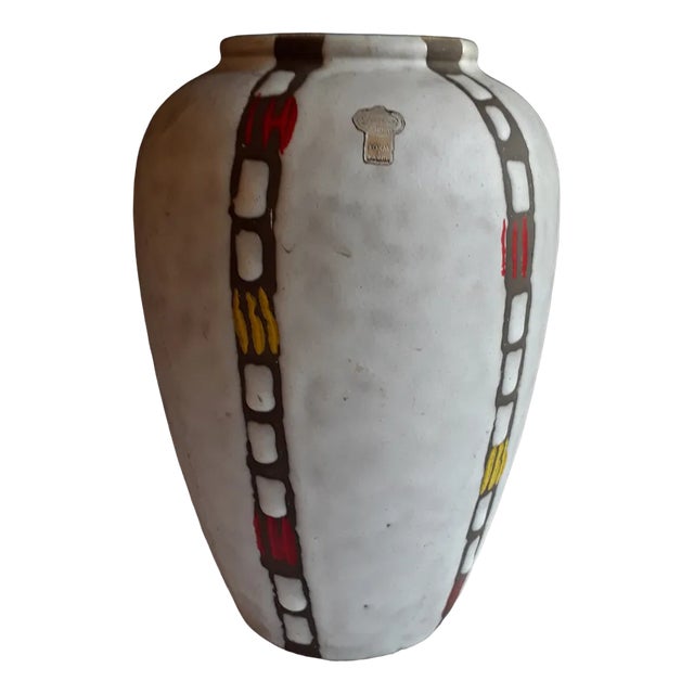 Vintage German Ceramic Vase, 1960s For Sale
