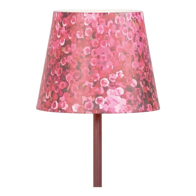 Poldina Metal Graphic Shade - Pink Hydrangea For Sale