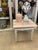 Custom Marge Carson Hollywood Regency End Table with Rare Pink Marble Top For Sale In Palm Springs - Image 6 of 13