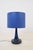 Blue Danish Table Lamp by Frank Tromborg for Axella, 1960s For Sale - Image 8 of 8