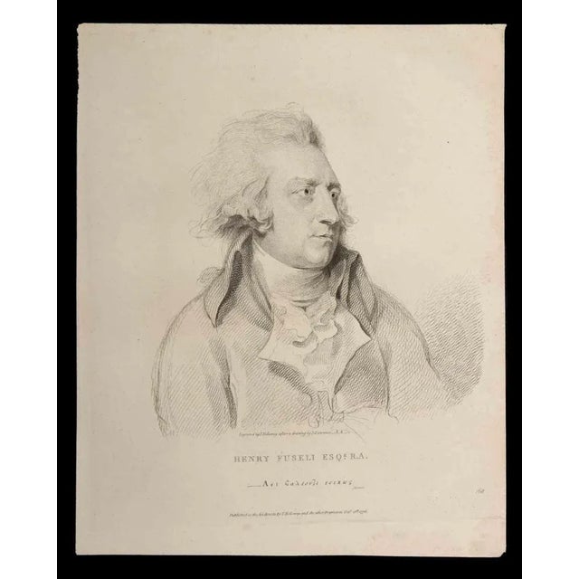 Henry Fuseli Esquerra is an original etching artwork realized in 1796 by Thomas Holloway for Johann Caspar Lavater's...