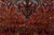 Heriz Rug 8’2” X 10’11” Red Wool Vintage Traditional Hand-Knotted Carpet For Sale - Image 11 of 15