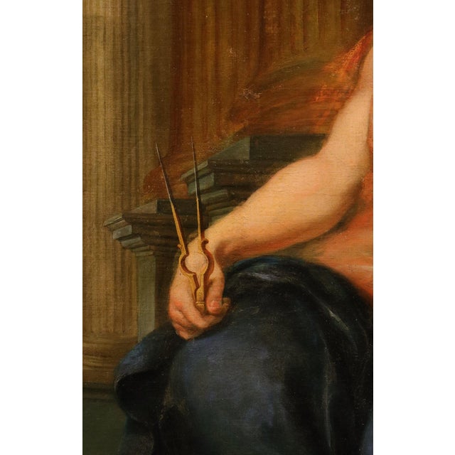 Theodoor Van Thulden, Allegory of Architecture, 1660, Oil on Canvas For Sale - Image 9 of 15