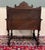 Antique French Petite Barley Twist Desk Carved Oak Renaissance Revival c.1890 For Sale - Image 18 of 18