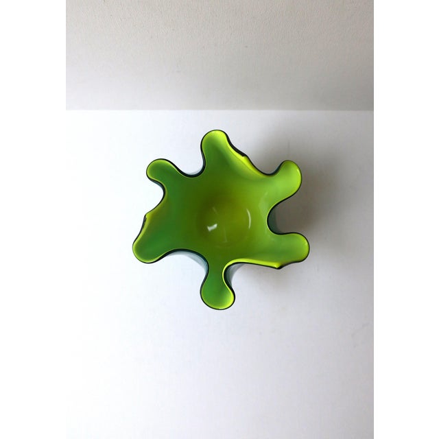 Venini Italian Murano Vase For Sale - Image 9 of 12