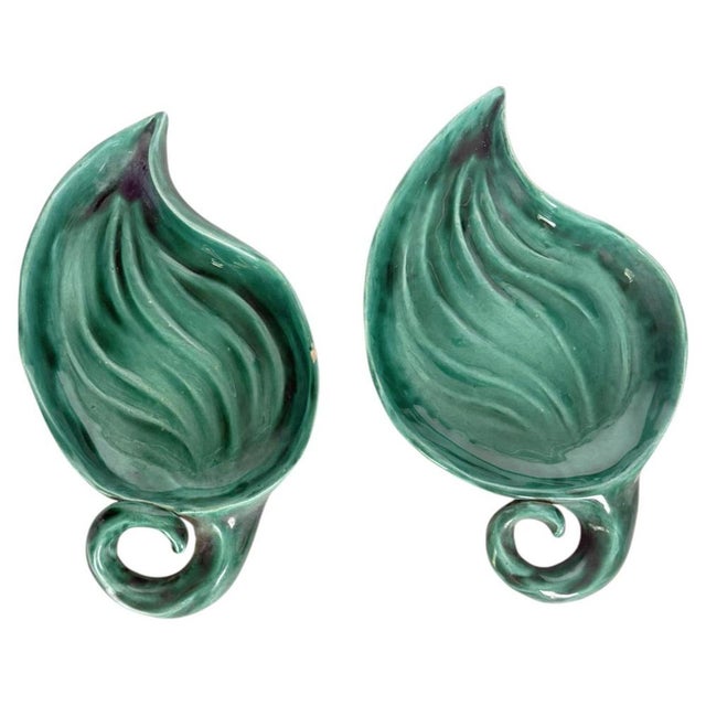 Ceramic Relish Dishes, France, 1960s, Set of 2 For Sale - Image 12 of 12