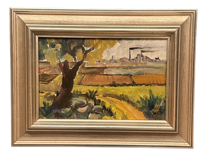Industrial Landscape, 1976, Oil on Canvas