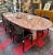 Angelo Mangiarotti for Skipper Rosso Marble "Eros" Dining Table, Italy, 1970s For Sale In Los Angeles - Image 6 of 10