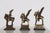 Metal 18th Century Bronze Statues of Knights, West India, Set of 3 For Sale - Image 7 of 7