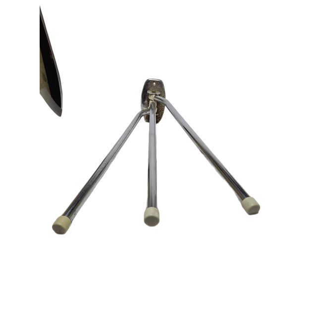 Mid-Century Hanger in Brass and Chrome, Poland, 1950s For Sale - Image 6 of 9