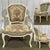 Louis XV Style Cabriolet Armchair, 1970s For Sale - Image 10 of 11