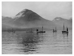'Icelandic Fjord' Unframed Archival Pigment Print