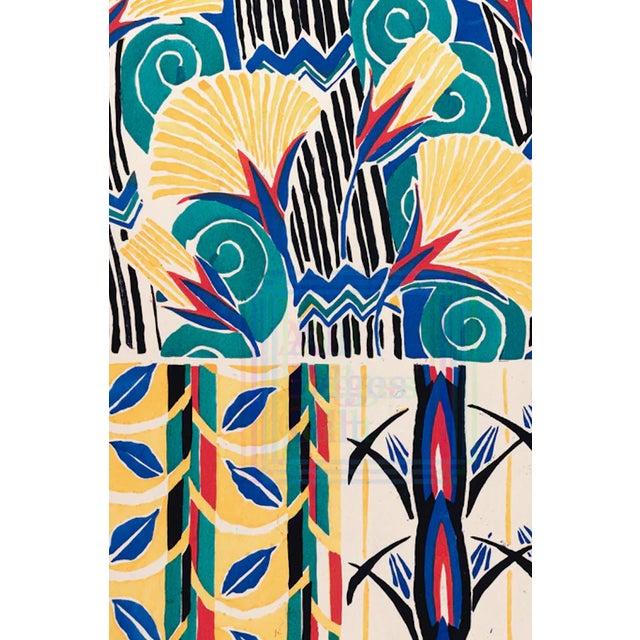 All Edges Gilt's edition of Séguy's Suggestions pour Étoffes et Tapis (Suggestions for Stuffs and Carpets) Plate 19 E. A....