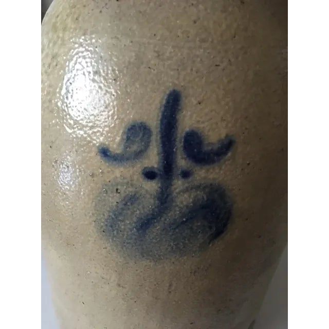 American Antique Apple Crock Jug For Sale - Image 3 of 11
