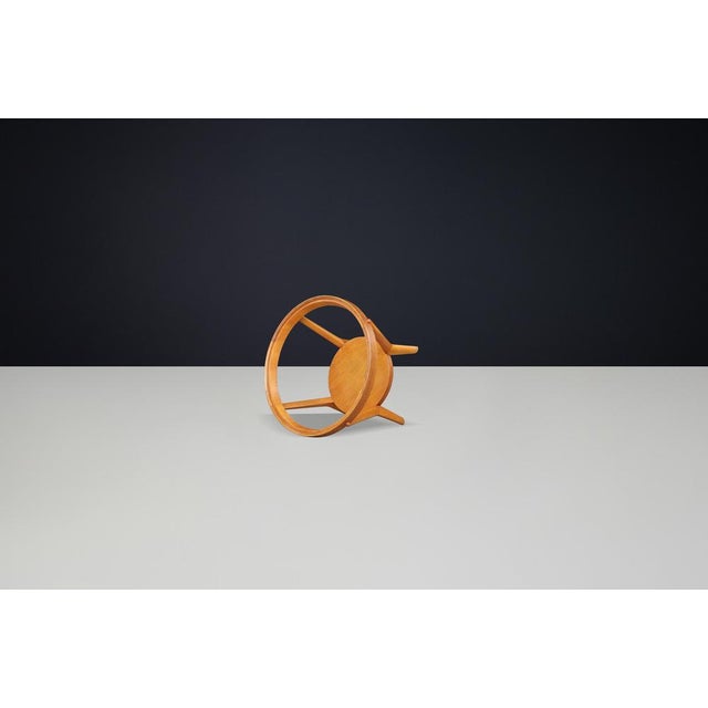 Bentwood Coffee Table attributed to Karel Kozelka & Antonín Kropáček for Int. Prague, 1940s For Sale - Image 6 of 9