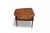 Mid 20th Century Large Peter Hvidt Solid Teak + Cane Side Table For Sale - Image 10 of 12