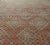 Tribal Colorful Vintage Turkish Embroidered Flat-Weave in Diamond Design in Orange 5'11" X 7'6" For Sale - Image 3 of 11