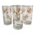 Vintage Libbey Gold Gilt Wheat Highball Tumblers - Set of 4 For Sale
