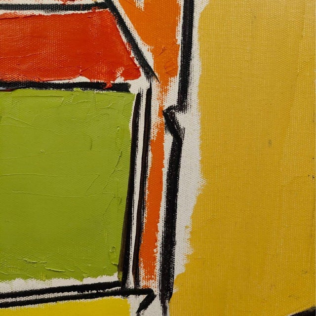 Sante Monachesi, City View, Italy, 1955-1965, Oil on Canvas For Sale - Image 3 of 8