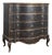 18th Century Black Danish Oak Chest of Four Drawers For Sale