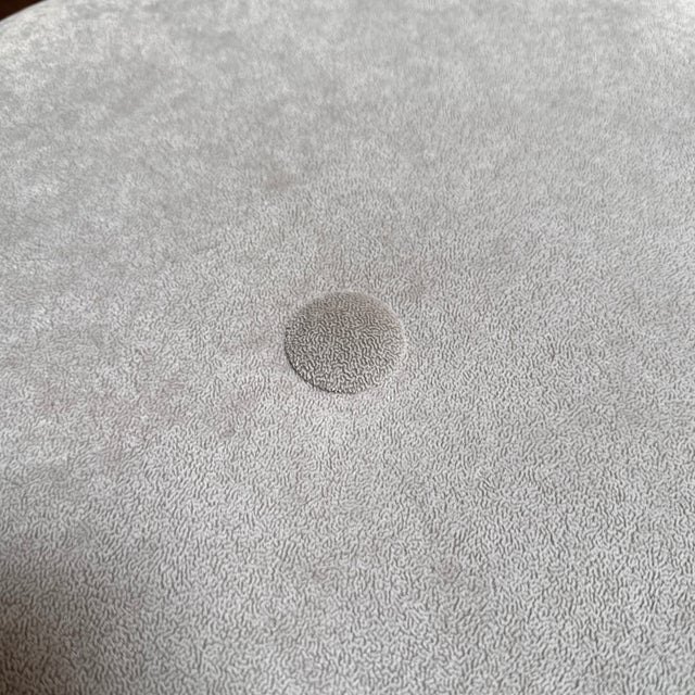 Taupe Precedent Mia Caster Keg Ottoman For Sale - Image 8 of 12