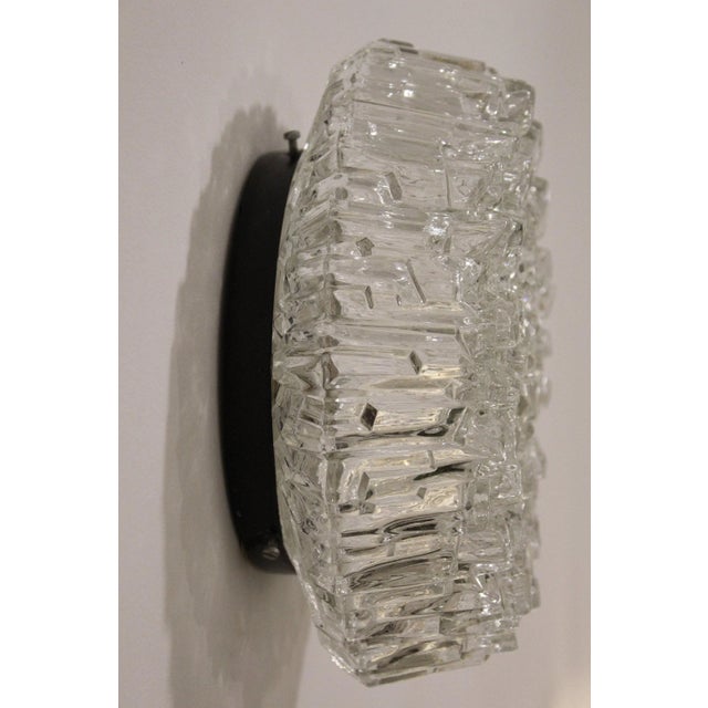 1970s Rostrate Glass Wall Lamp, Italy, 1970s For Sale - Image 5 of 11