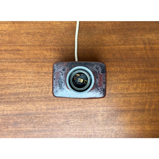 Vintage Danish Ceramic Table Lamp from Desiree Stentoj, 1970s For Sale - Image 17 of 18