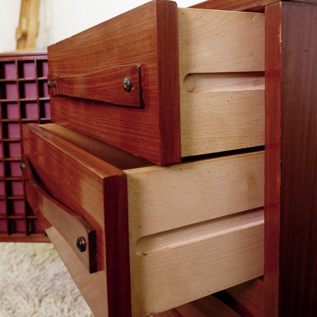 Wall Unit by Franco Campo and Carlo Graffi for Home Torino, 1950s For Sale - Image 6 of 17