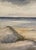 By North Carolina artist Olive D. Granger (1897-1997) "Dunes" waters color on paper, signed and titled on original mat....