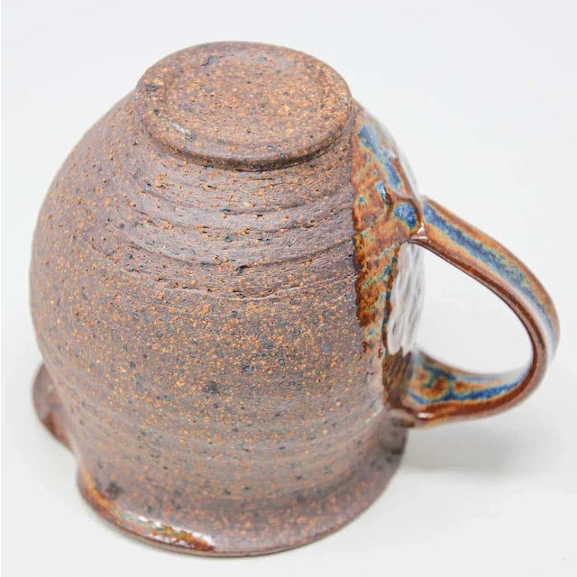 Vintage hand thrown Pottery Jug Artisan stoneware This is a vintage handcrafted Studio Pottery pitcher. Superb pottery jug...