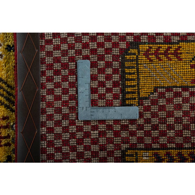 Hand-Knotted Gabbeh Nomadic Rug For Sale - Image 10 of 11
