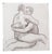 Couple - Original Drawing in Pencil - 20th Century 20th Century For Sale